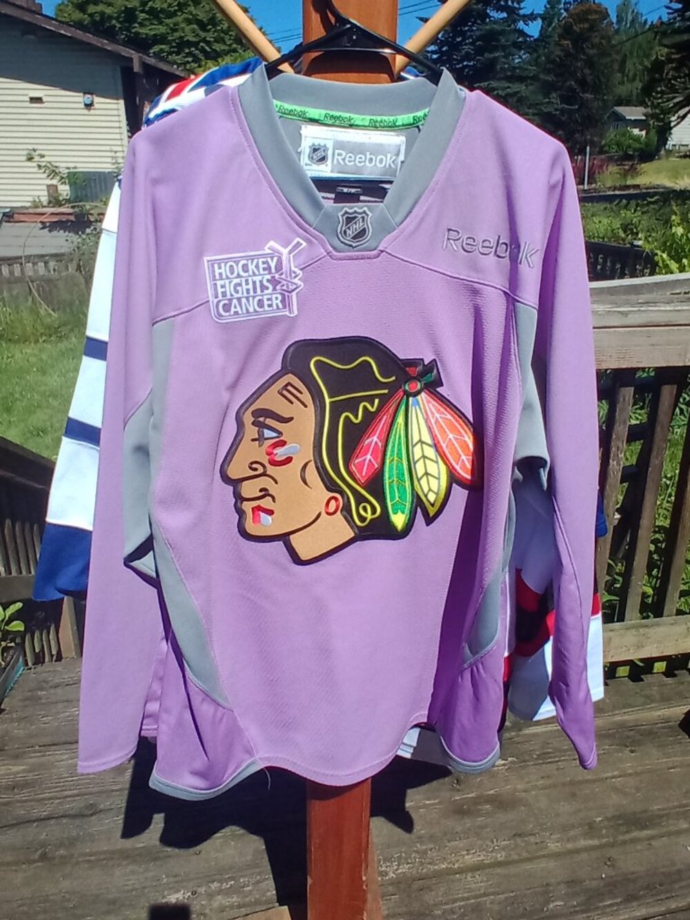 Teravainen NHL Chicago Blackhawks Hockey Fights Cancer Hockey Jersey